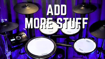 How to Add Drums and Cymbals to Expand Your Roland V-Drum TD-17 KVX2 Kit | Step-by-Step Guide