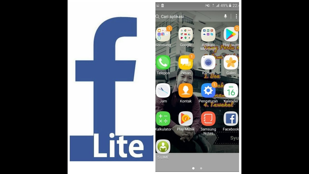 Cara Download Video Dari FB Lite Tanpa Aplikasi - YouTube