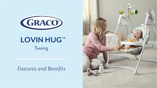 Keep Baby Soothed And Relaxed With The Graco Lovin Hug Swing