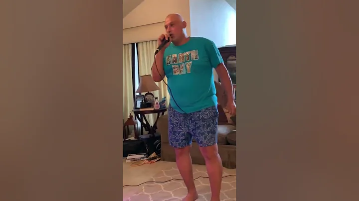 Rudy sings Wasted Days and Wasted Nights