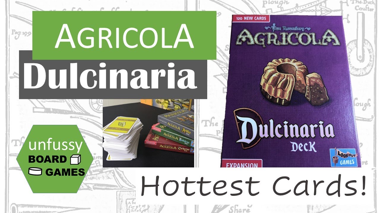 The Dulcinaria Deck for Agricola Revised Edition - Hottest Cards! - YouTube