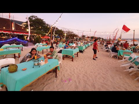 Video: Indonesisch eten op het strand van Jimbaran, Bali