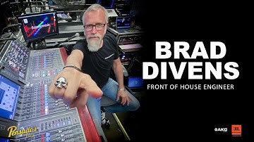 Brad Divens - Front of House Engineer for Enrique Iglesias - Pensado