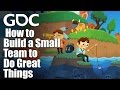 Small teams big dreams how to build a small team to do great things