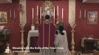 Lauds, Meditation & Low Mass: 8 AM (CT)