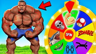 Spinning FRANKLIN FORTUNE WHEEL In GTA 5 (Super Strong)