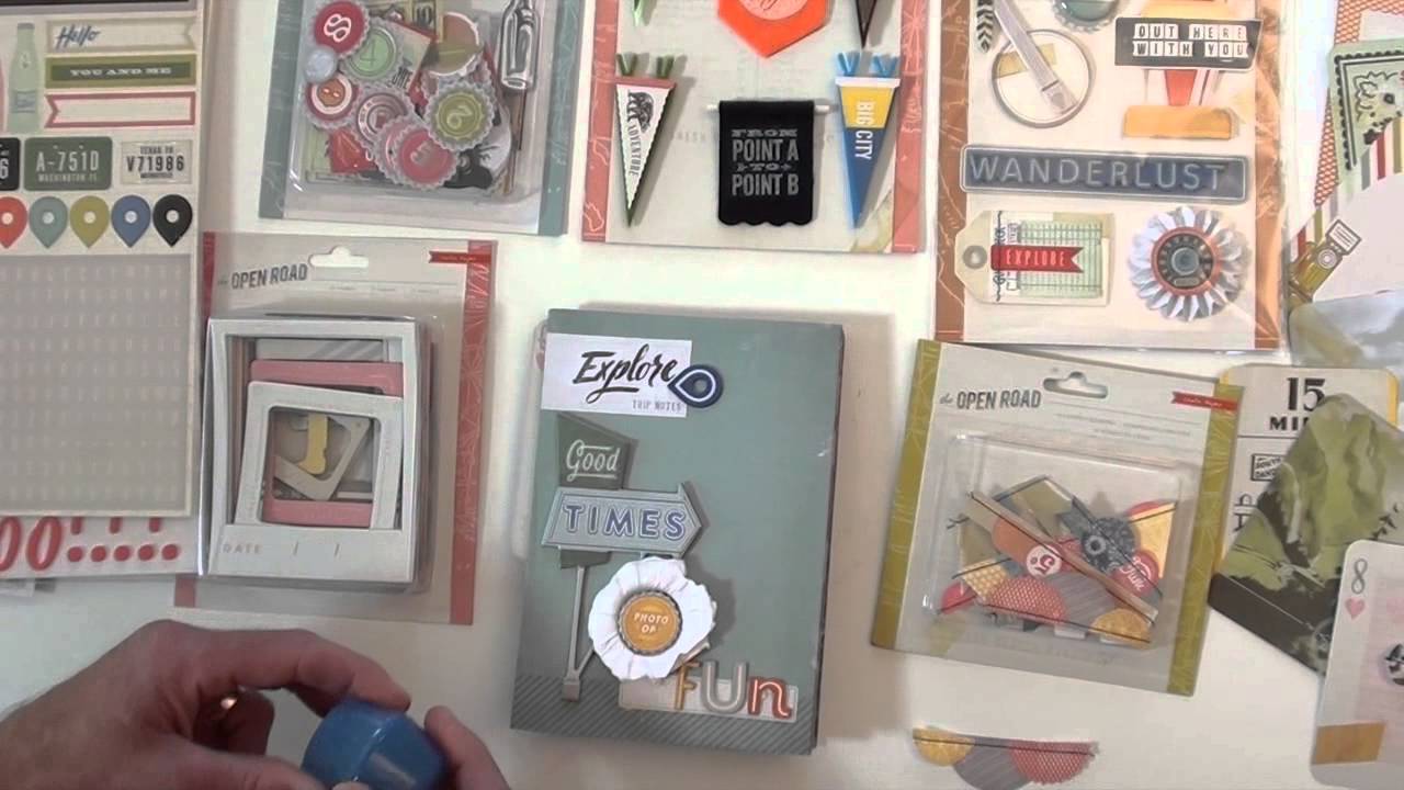 New Crate Paper Open Road collection