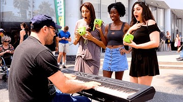 Pro Pianist In Tourist Disguise SHOCKS THEM ALL!! 🤯🎹