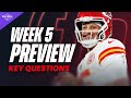 Biggest Fantasy Football Questions ANSWERED | Lineup Advice for Week 5