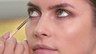 Shimmery Gold Eye Makeup Tutorial & Fall Lips | jane iredale