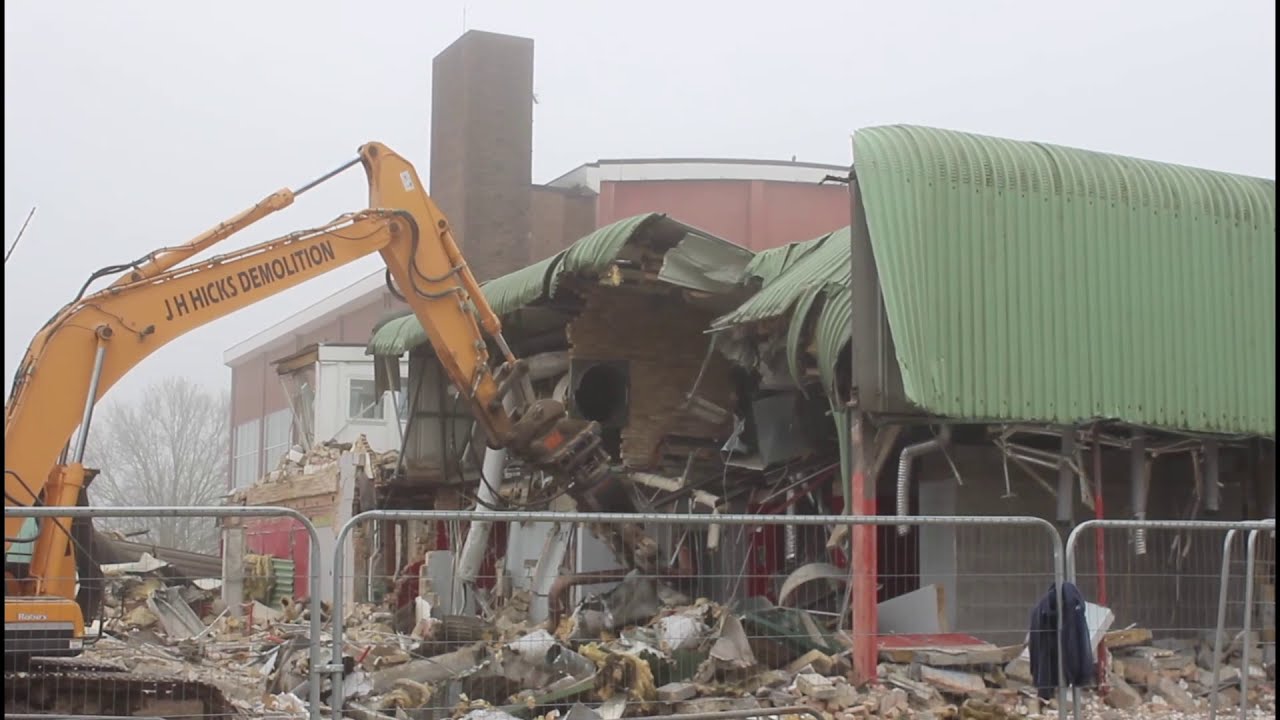hornchurch sports centre demolition part 3