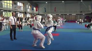 Соревнования по каратэ "Детская лига" в Невском районе. 1 октября 2023 г.
