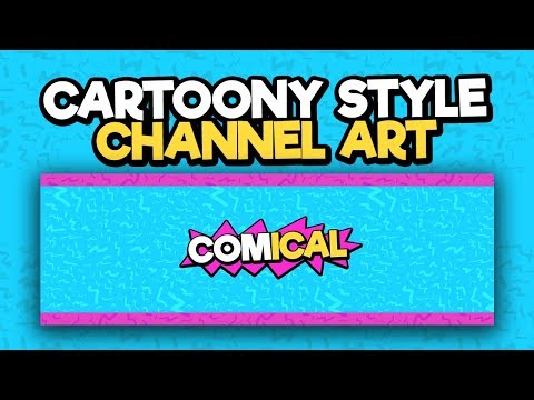 Photoshop Tutorial: Cartoony Comic Channel Banner Design (Chadtronic Style) Photoshop Tutorial: Cartoony Comic Channel Banner Design (Chadtronic Style)