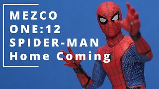 MEZCO ONE:12 Spider-man Home Coming - YouTube