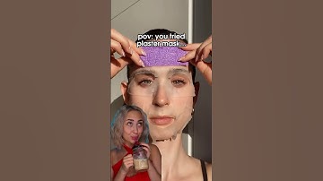MY FACE RIP… PLASTER MASK 🥴 #trending #beauty ￼