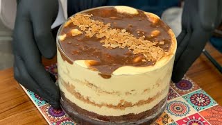 كيك طبقات 3 layer cake على طريقة الشيف بن قاسم