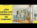 NO TE LO PUEDES PERDER 😎 Cocina Moderna con PENINSULA  Abierta al Salon y Placa Nikola Tesla