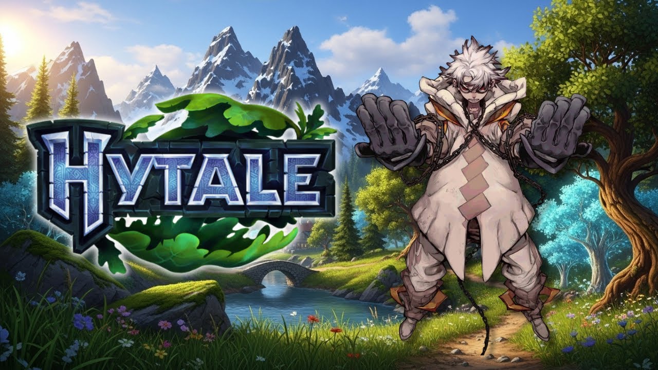 JOGANDO HYTALE COM OS MANOS