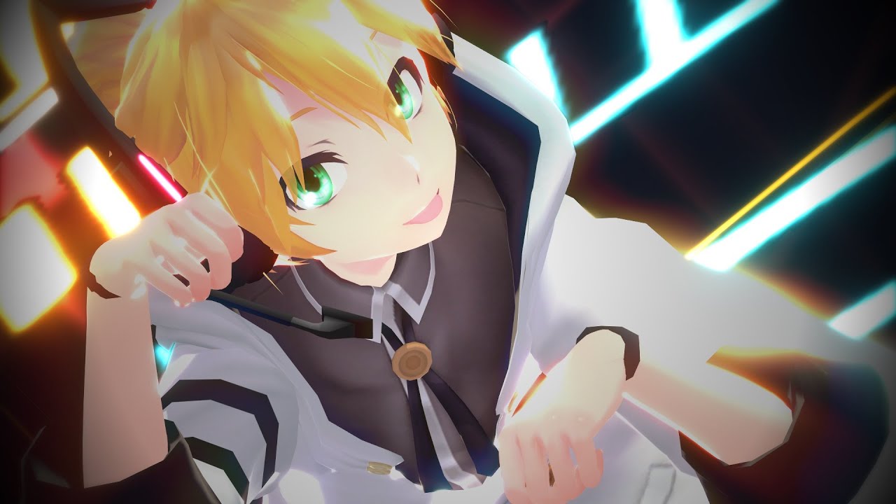 【MMD+ｶﾊﾞｰ】PiNK CAT/ピンクキャット(鏡音レン/Kagamine Len）