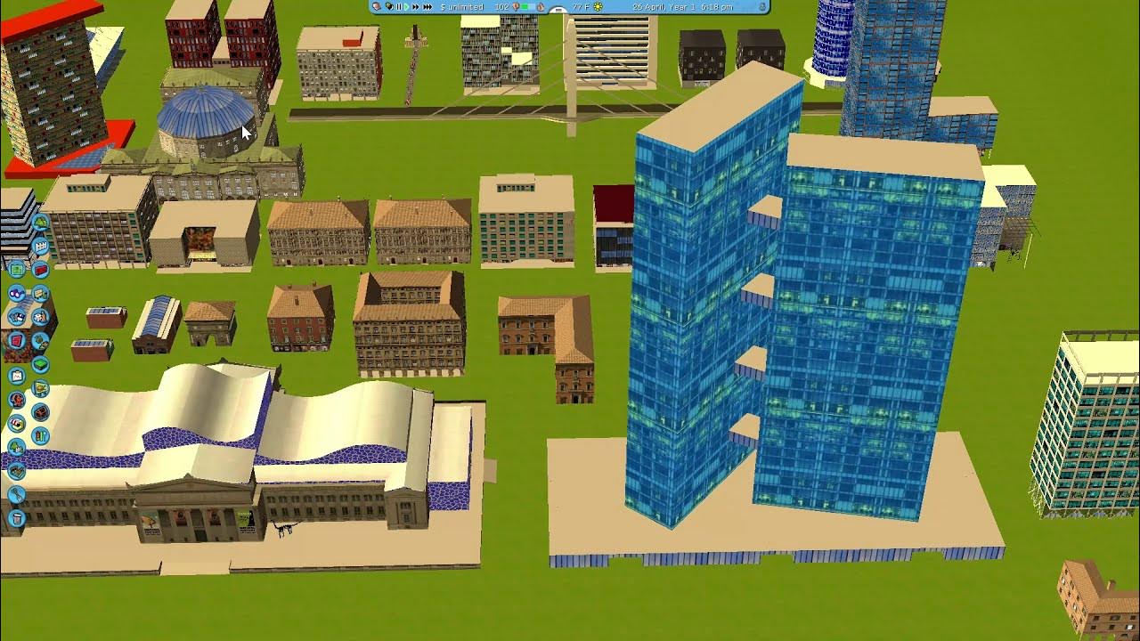 RollerCoaster Tycoon 3 Custom Scenery DOWNLOAD (Buildings Pack) RCT3