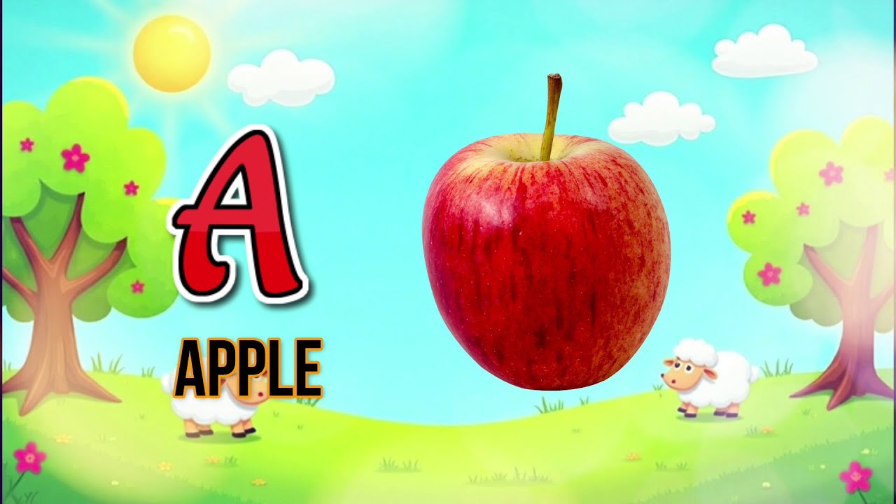 ABC Song for Kids | A for Apple & Fun Alphabet Song with Cute ...