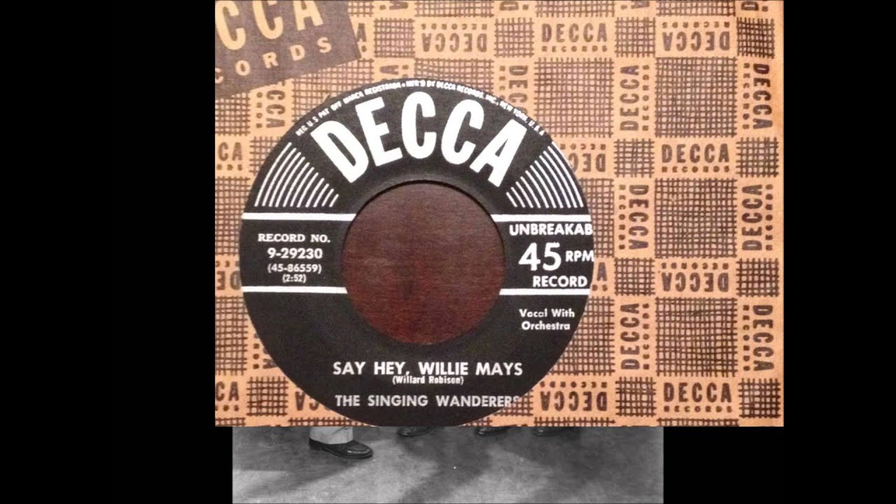 Watch SINGING WANDERERS - DON'T DROP IT - DECCA 29230 - 1954 on YouTube Watch SINGING WANDERERS - DON'T DROP IT - DECCA 29230 - 1954 on YouTube