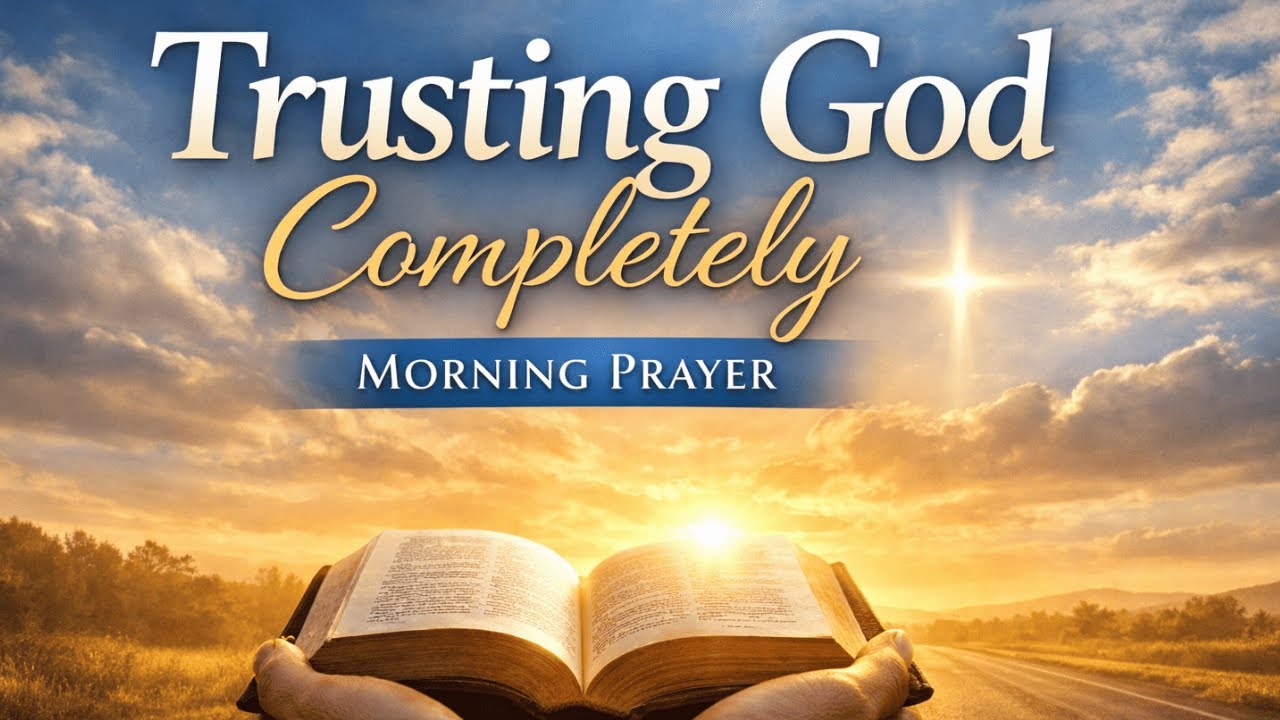 Trusting God Completely | Morning Prayer for Peace, Guidance & Strength ...