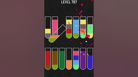 Water Sort Puzzle   level 787 !!! Mobile Cell Phone Game Walkthrough Android / Apple