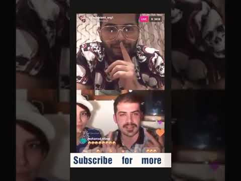 لایو جنگجالی مسعود ترکیبی و میلاد حاتمی زدن سیبیل لیسیدن زیر بغل خوردن از کاسه توالت Persian Fun