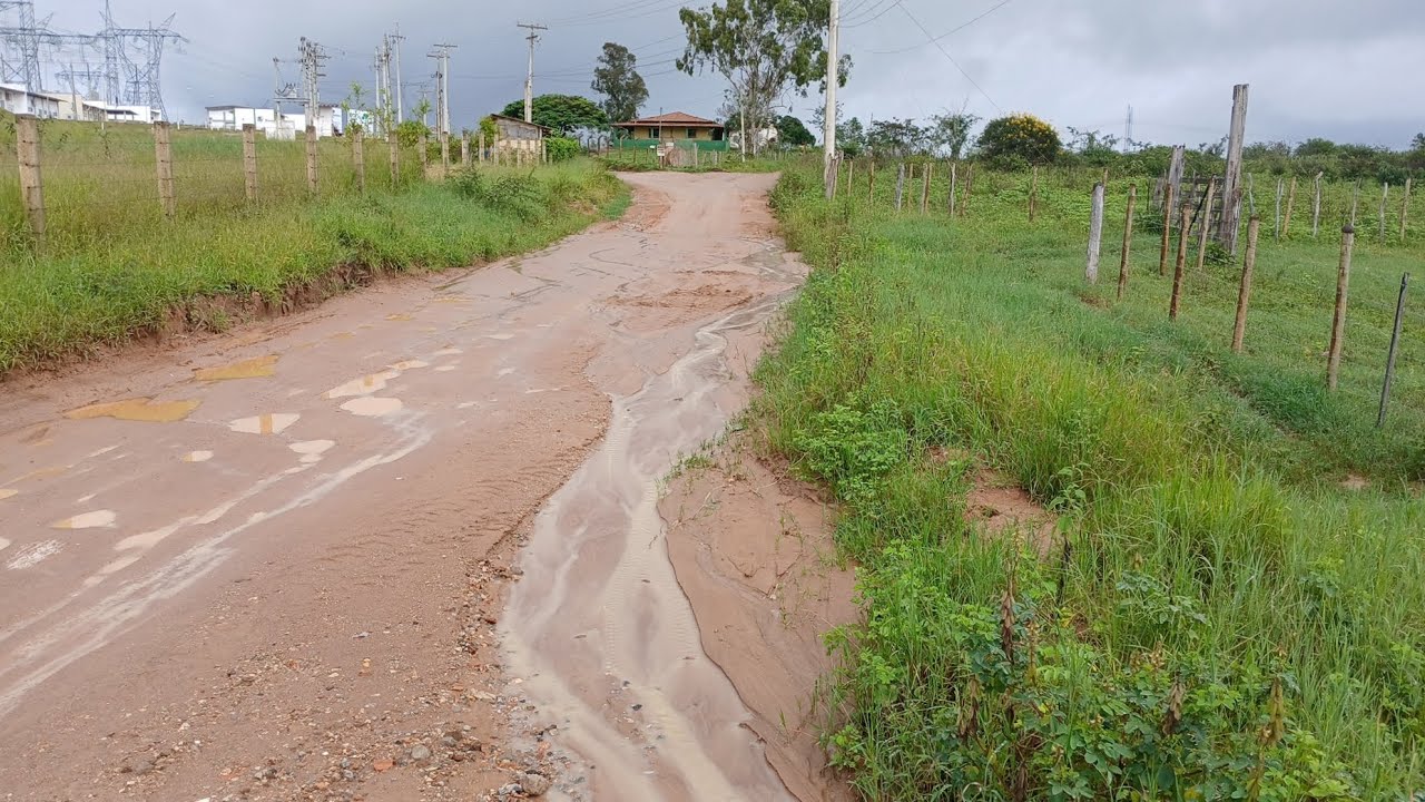 Estrada do pau de colher 2 e crauno depois da chuva 