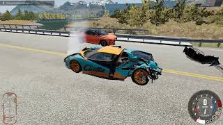 Realistic Car Crashes and Overtakes #25 -  BeamNG Drive