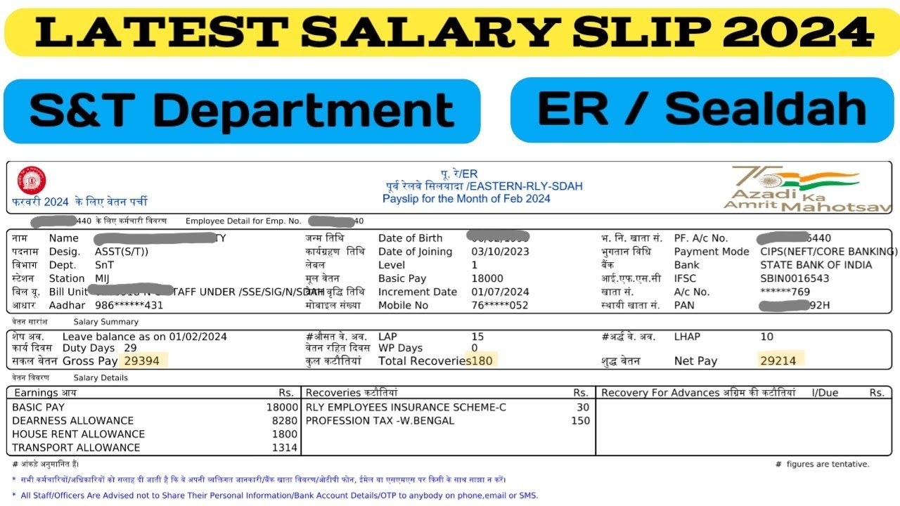 2024 Latest Salary Slip Ll S T Department Ll Sealdah Division Ll 2024-latest-salary-slip-ll-s-t-department-ll-sealdah-division-ll