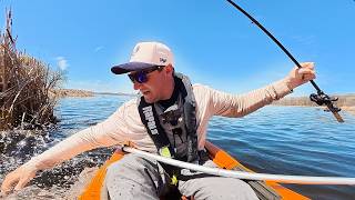 Walk-In Only Cattail Lake in Minnesota... Kayak Fishing Discovery