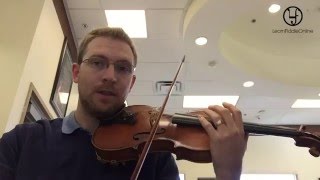 G Major Scale For Violin (One Octave)