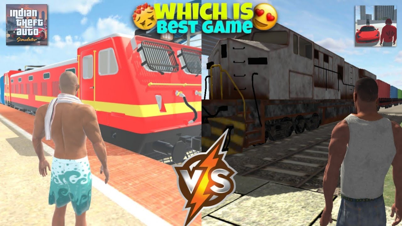 🔥 Indian Theft Auto Simulator vs Indian Super Bike Car 🏍️🚗 | Kaunsa Game Best Hai? 🤔 | Epic Battle 😱