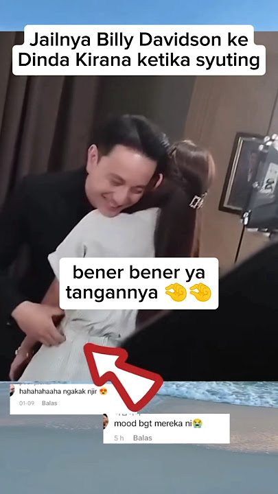 Duh tangan nya Billy 🤣#billydavidson #dindakirana #shortvideo