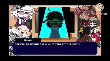Hazbin Hotel react to Alastor as William Afton || Gacha x FNaF x Hazbin Hotel || Isa_Raek