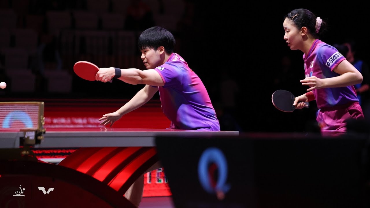 最強高校生ペア・そらみわが圧倒的強さで世界卓球デビュー！相手になに