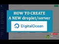 how to create new server on digital ocean within 5 mins step by step process | setup a new instance
