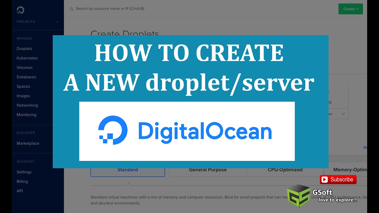 how to create new server on digital ocean within 5 mins step by step ...