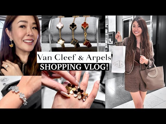 Van Cleef u0026 Arpels Shopping Vlog - I NEVER Thought I'd BUY This! class=