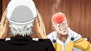 ワンパンマン - Angry Saitama smashed Bang with a hammer because he lost a game of rock-paper-scissors