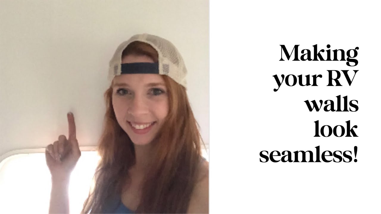 Adding seam tape to your panels in your RV rv water damage repair