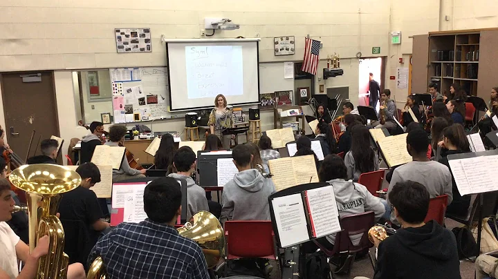 Amy Rangel Teaching Symphonic