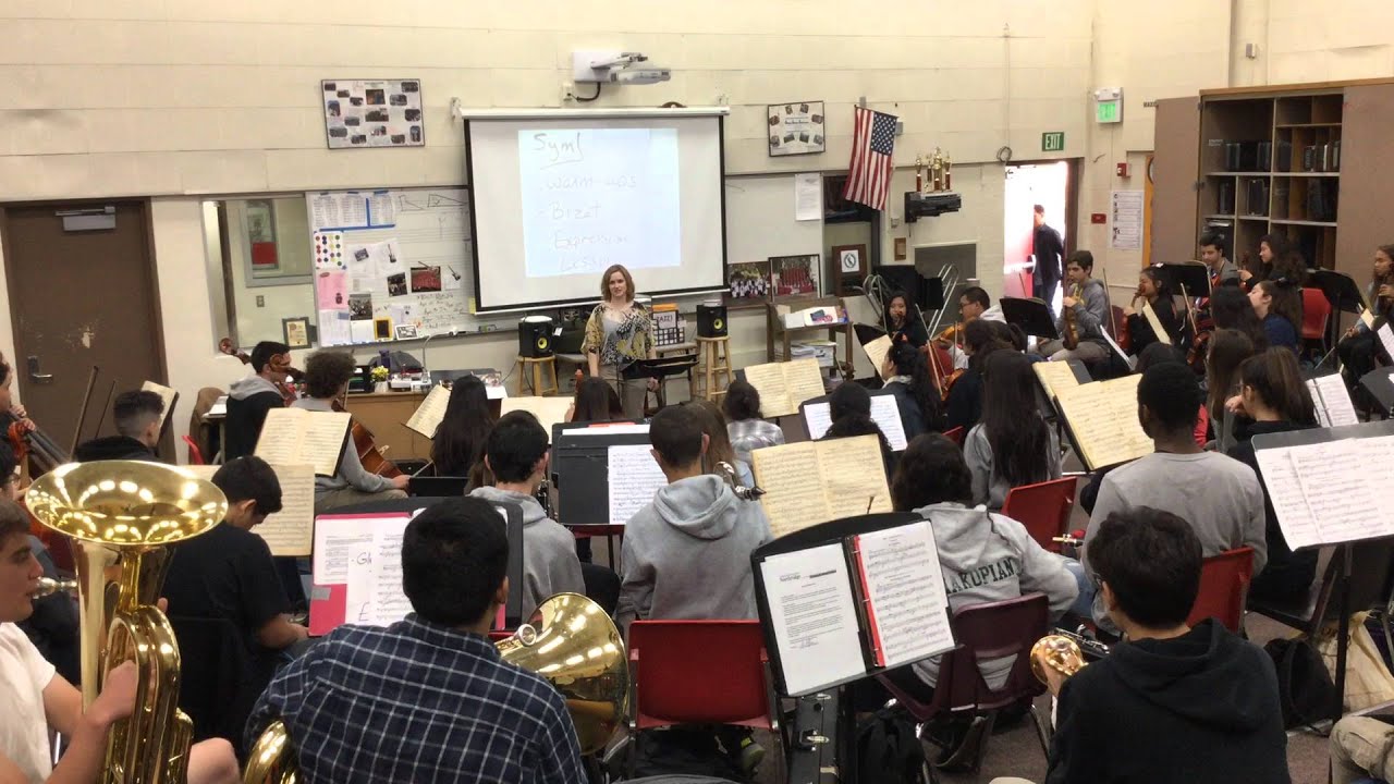 Amy Rangel Amy Rangel Teaching Symphonic - YouTube