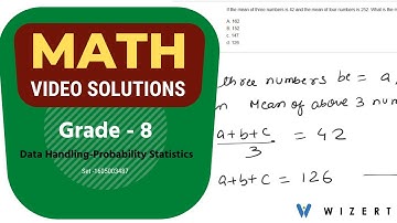 Math Data Handling – Probability And Statistics Video Lessons - Set 1605003487