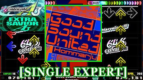 【DDR A3】 Good Sound United / Hommarju [SINGLE EXPERT] 譜面確認+Clap