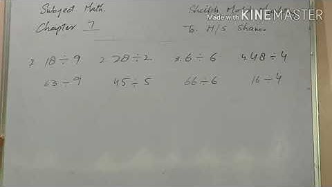 4th math tables and shares by S M Mushtaq