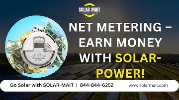 Net metering – Earn money with solar-power!