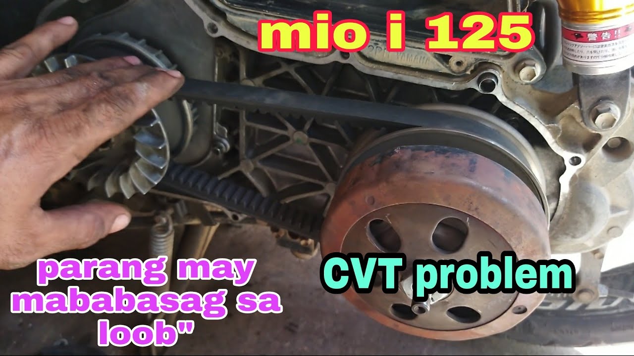 mio i 125 maingay ang CVT ano kaya ang sira ating alamin, panoorin.